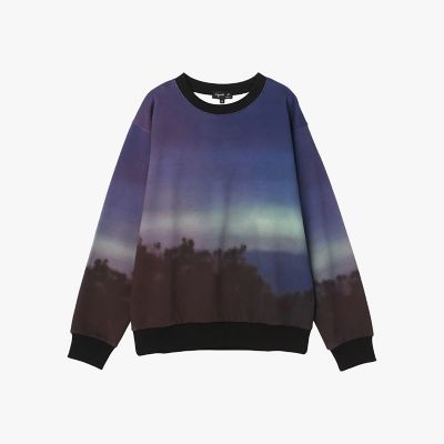 agnes b paris フォトプリントカットソー フォトプリント コットン 長袖 スウェット | agnes b. (Women