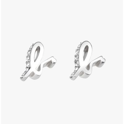 ＜agnes b. (Women)＞”ｂ．”　ロゴ　ピアス　”ＩＣＯＮＩＣ　－　ＩＴＡＬＩＣ　Ｂ”