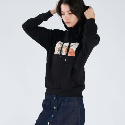 プリント コットン 長袖 アーティスト スウェット ”Mike Lash