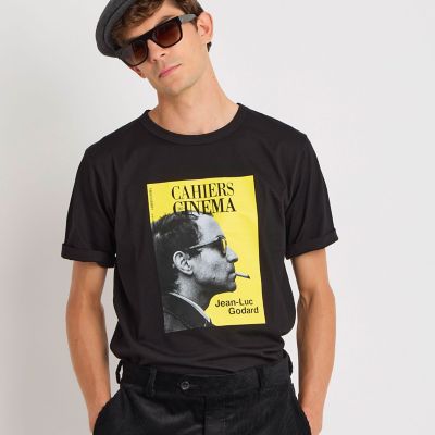 フォトプリント コットン 半袖 Tシャツ ”Cahiers du