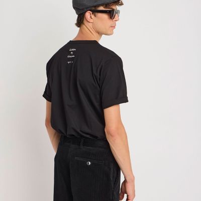 フォトプリント コットン 半袖 Tシャツ ”Cahiers du
