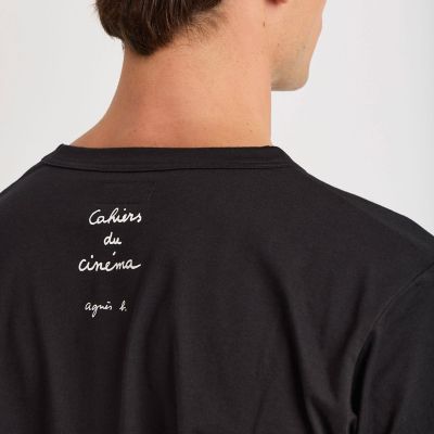 フォトプリント コットン 半袖 Tシャツ ”Cahiers du