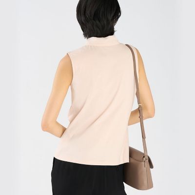 コットン ノースリーブ ブラウス ”Jane” | agnes b. (Women