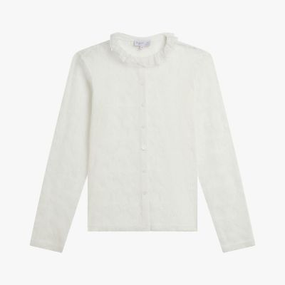 レース 長袖 シャツ ”Marie－Claire” | agnes b. (Women