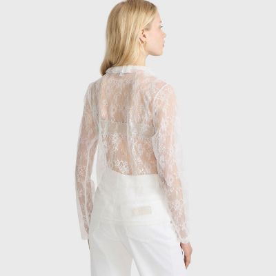 レース 長袖 シャツ ”Marie－Claire” | agnes b. (Women