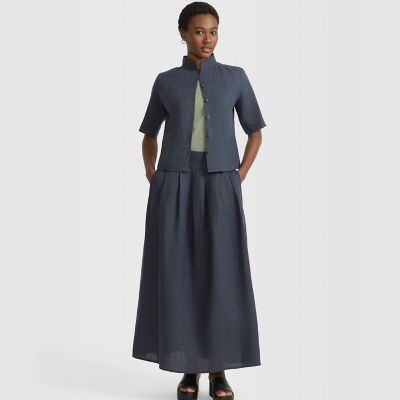 HERMES エルメス セリエボタン リネン フレアロングスカート 楽天市場】エルメス（スカート｜ボトムス）：レディースファッションの通販