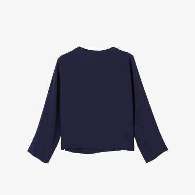 トリアセテート ノーカラー シャツジャケット ”Beatriz