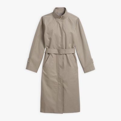 ジャケット・アウター agnes.b. / Stand collar coat agnes b. (Women)のノーカラー・スタンドカラーコート | レディース