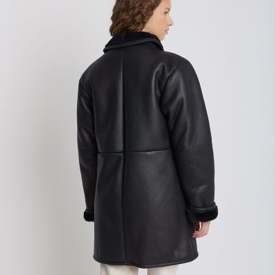 シープスキン ナッパレザー コート ”Merino” | agnes b. (Women