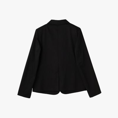 agnes b 短丈コットンジャケット コットン 長袖 ショートジャケット ”Louiza” | agnes b. (Women