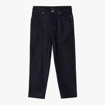 パンツ archive agnes b. France black denim pant デニム ワイド パンツ ”＃3 Large” | agnes b. (Women