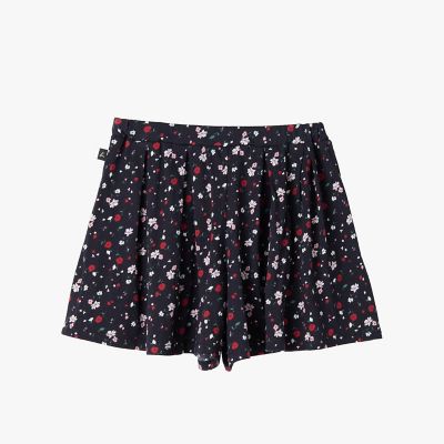 キッズ フラワープリント コットン ミニ キュロット | agnes b. ENFANT
