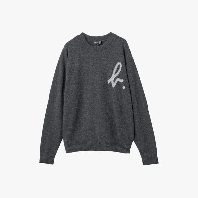 メンズ ”b．”ロゴ ニットプルオーバー | agnes b. HOMME (Men