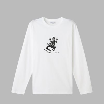 アニエスベー　長袖 agnes b.（アニエスベー） tシャツ ロゴ コットン 長袖 Tシャツ ”Lil