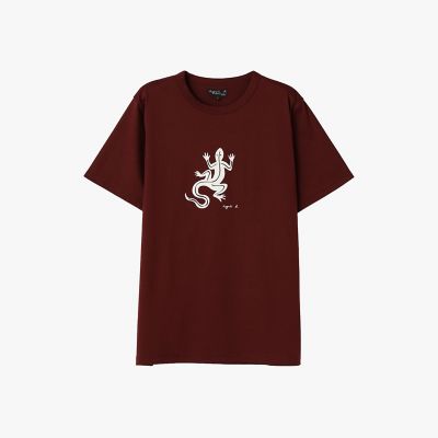 メンズ アイコニック コットン 半袖 Tシャツ ”Lezard” | agnes