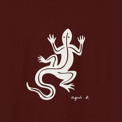 メンズ アイコニック コットン 半袖 Tシャツ ”Lezard” | agnes
