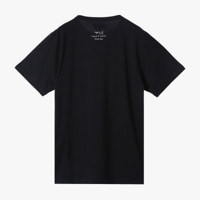 agnès b. David Bowie Tシャツ RAFAEL GRAY 黒 agnès b. × RAFAEL GRAY