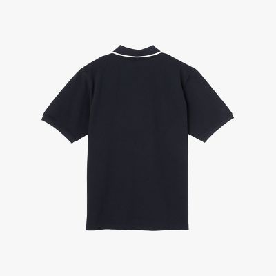 レア✨agnes b ポロシャツ　レザール　ロゴプリント　ロゴ刻印ボタン　L レア✨agnes b ポロシャツ レザール ロゴプリント ロゴ刻印ボタン L