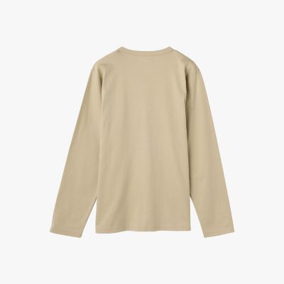 メンズ ロゴ プリント 長袖 Tシャツ ”New Coulos” | agnes b