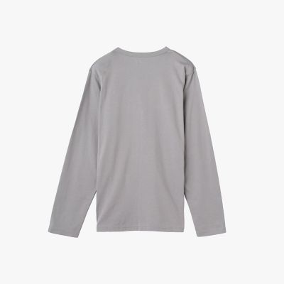 メンズ ロゴ プリント 長袖 Tシャツ ”New Coulos” | agnes b