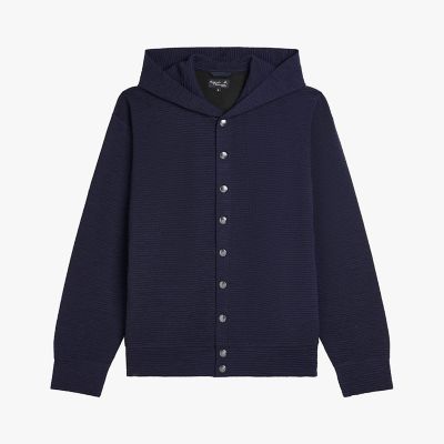 メンズ ”b．”ロゴ 長袖 カーディガン | agnes b. HOMME (Men