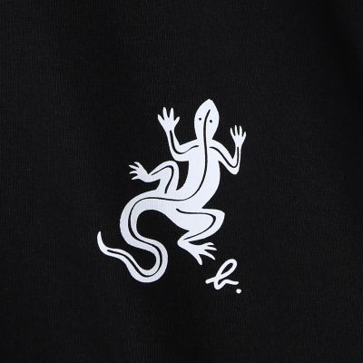 メンズ アイコニック プリント 長袖 Tシャツ ”Lezard” | agnes