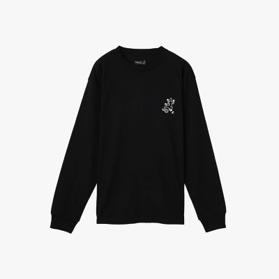メンズ 細ボーダー コットン 長袖 Tシャツ | agnes b. HOMME (Men