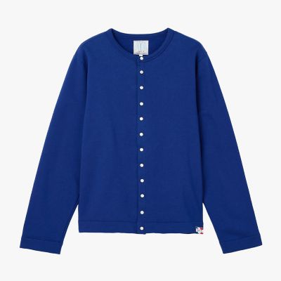 メンズ コットン メルトン カーディガンプレッション ［Made in