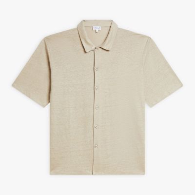 JDJ6 CHEMISE ジャージ リネン シャツ | agnes b. HOMME