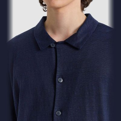 メンズ リネン ジャージー 半袖 シャツ ”Maui” | agnes b. HOMME