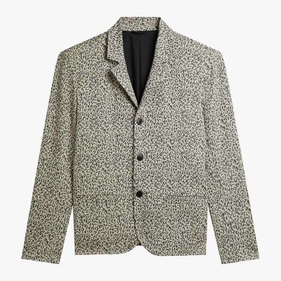 アニエスベー　テーラードジャケット　アニエスベーオム アニエスベーオムagnes b. homme ウールテーラードジャケット 黒46 (K