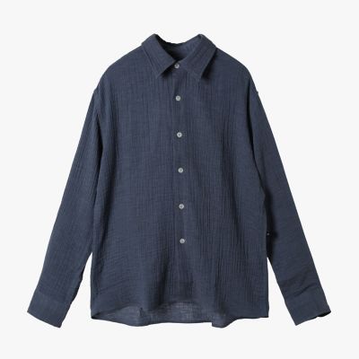 メンズ リネン 長袖 シャツ カーディガン | agnes b. HOMME (Men