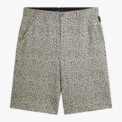 メンズ レオパード ジャカード バミューダ パンツ ”Danel