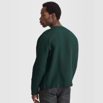 メンズ リネン 長袖 シャツ カーディガン | agnes b. HOMME (Men