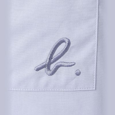agnes b. HOMME 開襟 半袖シャツ 刺繍ロゴ ボックスシルエット agnes b. HOMME 開襟 半袖シャツ 刺繍ロゴ ボックスシルエット agnes b