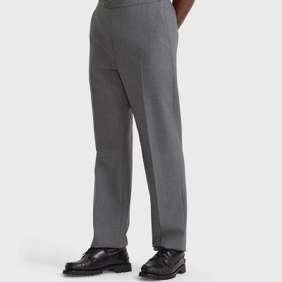90s Agnesb homme アニエスベーオム スラックス チャコールグレー メンズ ウール スリムパンツ | agnes b. HOMME (Men)/アニエスベー