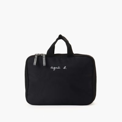 agnes b. ENFANT (Baby&Kids)/アニエスベー　アンファン ロゴ　マザーズポーチ