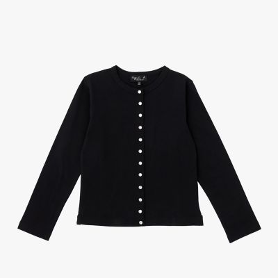 ＜agnes b. ENFANT (Baby&Kids)＞キッズ　コットン　長袖　カーディガンプレッション