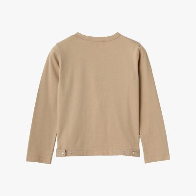 キッズ コットン 長袖 カーディガンプレッション | agnes b. ENFANT