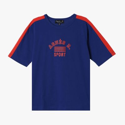 ＜agnes b. ENFANT (Baby&Kids)＞キッズ　ロゴ　プリント　コットン　半袖　Ｔシャツ