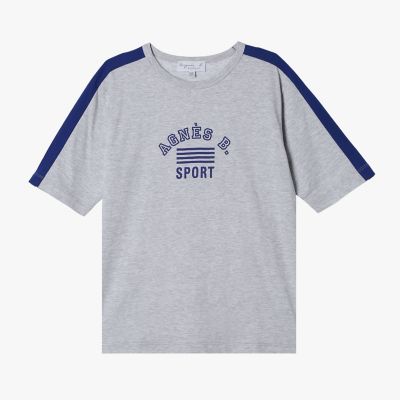 ＜agnes b. ENFANT (Baby&Kids)＞キッズ　ロゴ　プリント　コットン　半袖　Ｔシャツ