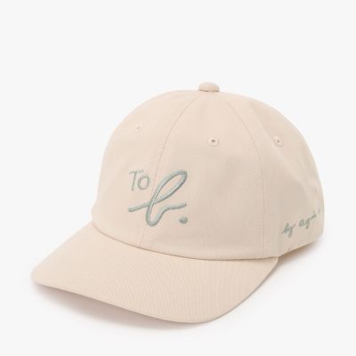 ＜TO B. BY AGNES B.＞ロゴキャップ