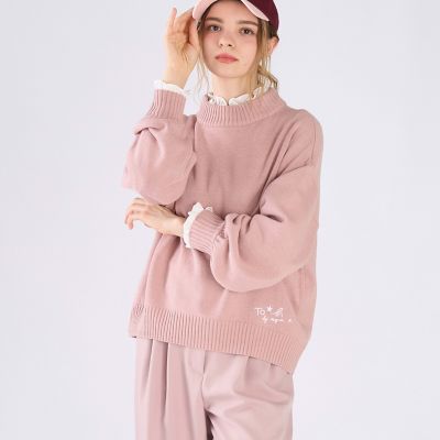 お値下げしました！To b. by agnès b. ハートビッグプルオーバー ソフトニット プルオーバー | TO B. BY AGNES B./トゥービー バイ