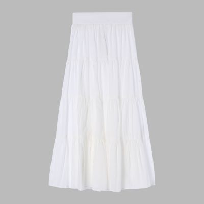 ＜TO B. BY AGNES B.＞コットン　フォーティアード　スカート