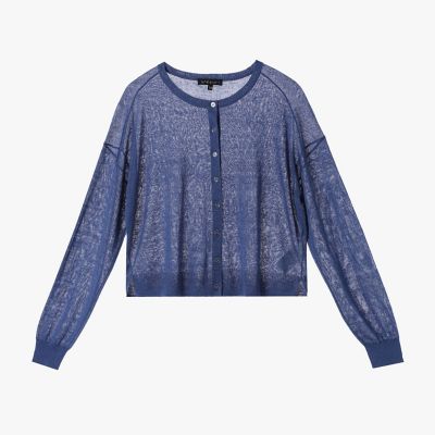 ＜TO B. BY AGNES B.＞シアーニット　カーディガン