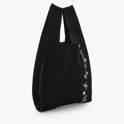 agnès b.アニエスベー★トップス伊勢丹16800円タグ付france ニット ロゴトートバッグ | TO B. BY AGNES B./トゥービー バイ