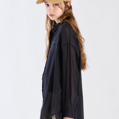 コットン ロングスリーブ ボーイズシャツ | TO B. BY AGNES B 