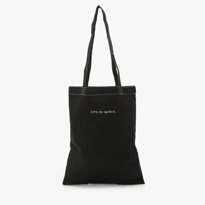 To b. by agnes b. ブラックトートバッグ To b. by agnes b.コラボ＞トートバッグ（トートバッグ）｜To b. by