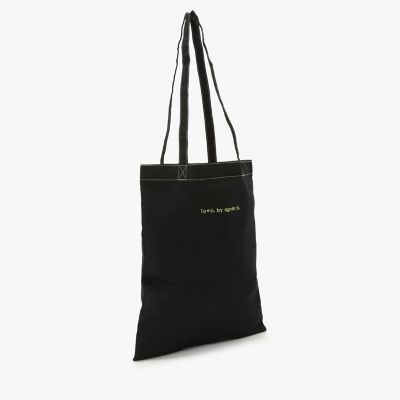 楽天市場】ロゴ アニエスベー　グッズ　非売品　雑貨　インテリア　オブジェ　ロゴ by be to レザーネーム b agnes by b. To トートバッグ ミニ 置物