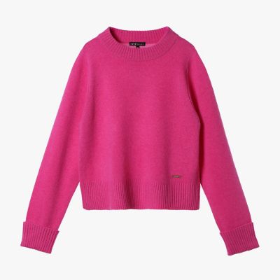 ＜TO B. BY AGNES B.＞ウール　リブ　カフス　ニット　プルオーバー